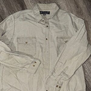 Savane Light Beige Button-Up Shirt